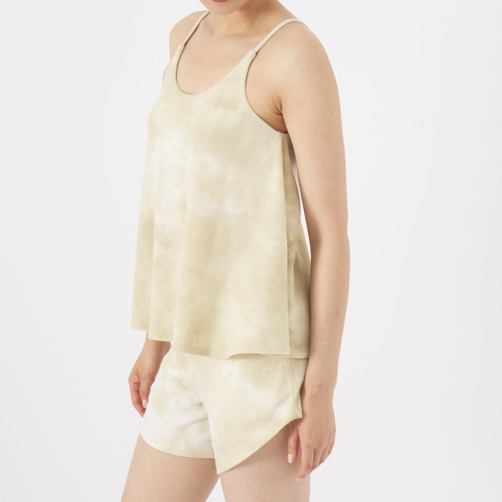 オーシャンパシフィック（Ocean Pacific）（レディース）タイダイ キャミ付き 3点セット水着 522808 BEG