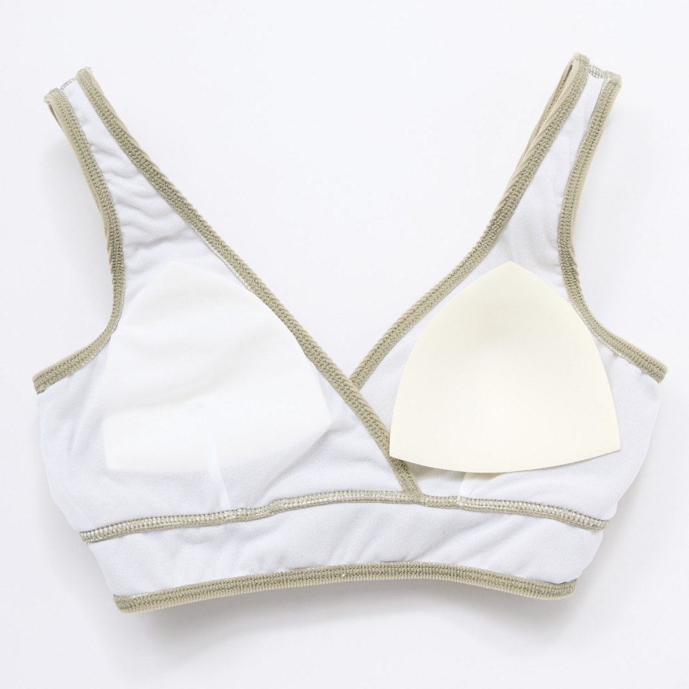オーシャンパシフィック（Ocean Pacific）（レディース）リブ素材 インナー付きビキニ 523834 GRN
