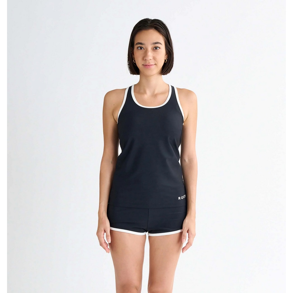 ロキシー（ROXY）（レディース）タンキニ セパレーツ水着 DEEP WATER 25SPRSW251001BLK