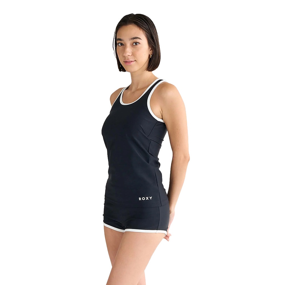 ロキシー（ROXY）（レディース）タンキニ セパレーツ水着 DEEP WATER 25SPRSW251001BLK
