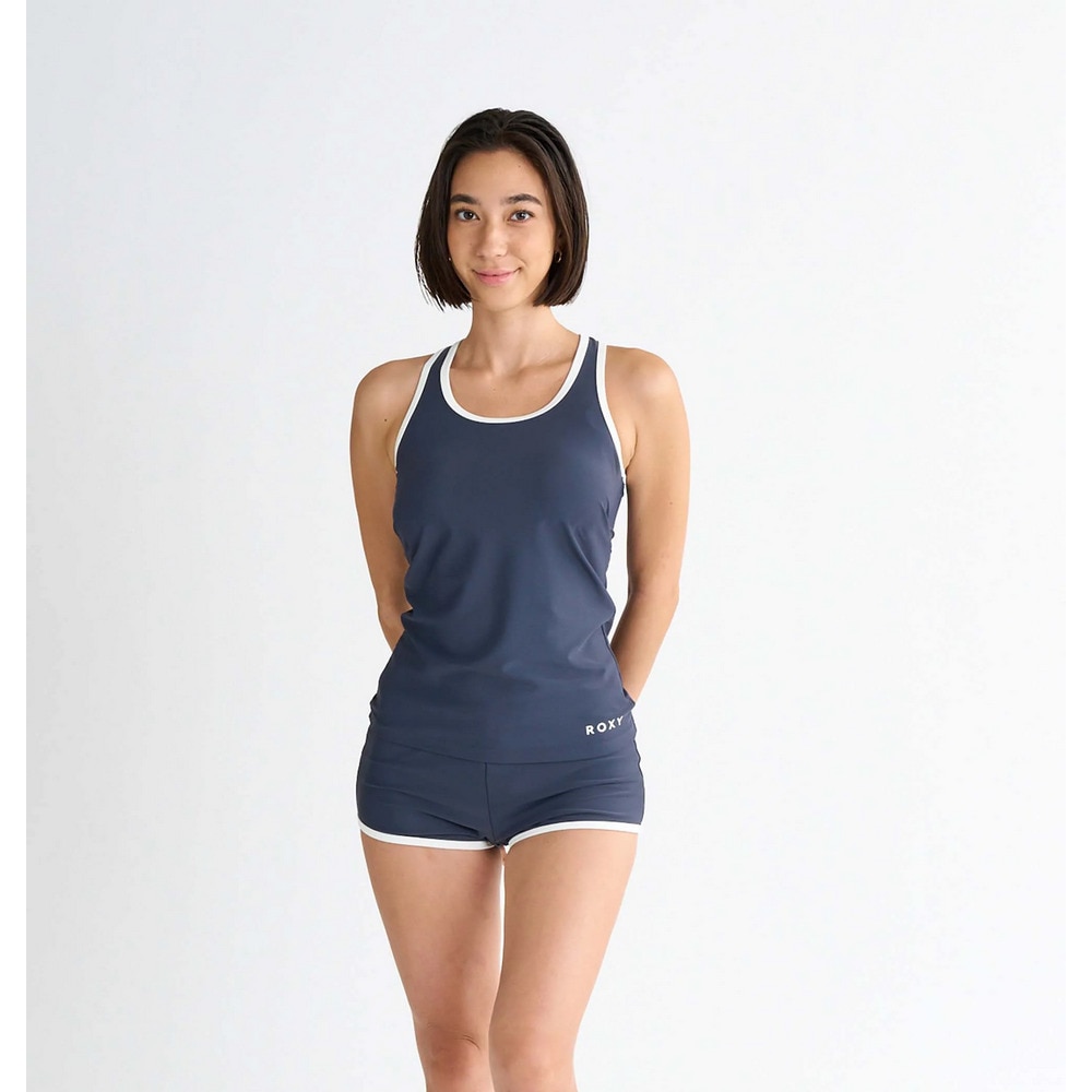 ロキシー（ROXY）（レディース）タンキニ セパレーツ水着 DEEP WATER 25SPRSW251001NVY