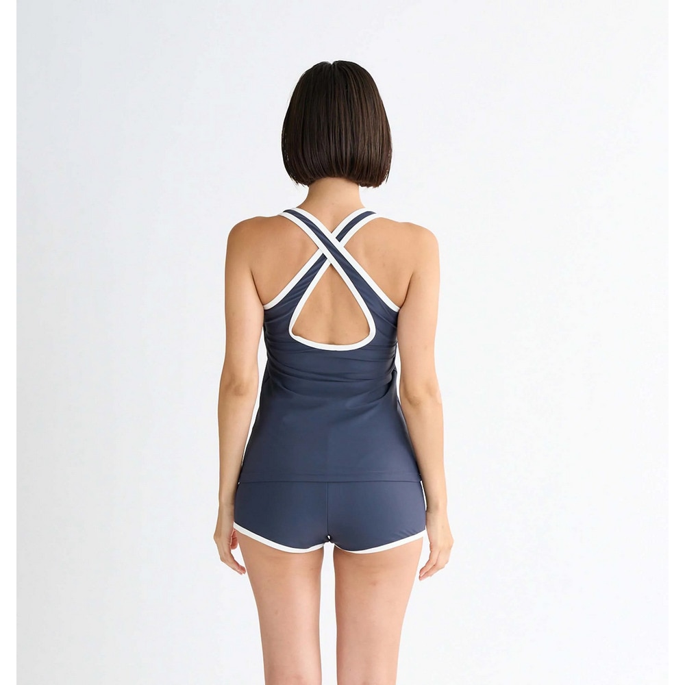 ロキシー（ROXY）（レディース）タンキニ セパレーツ水着 DEEP WATER 25SPRSW251001NVY