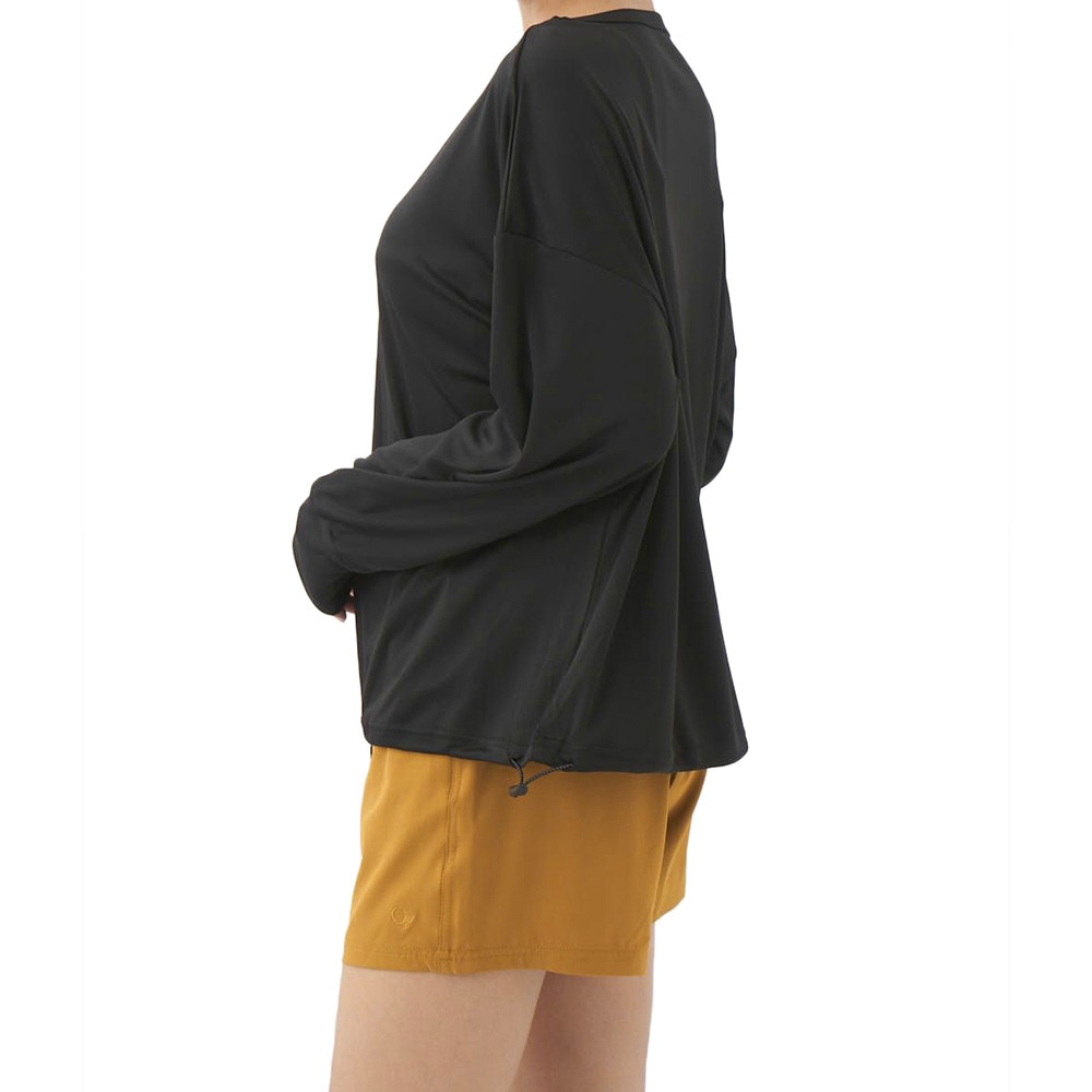 オーシャンパシフィック（Ocean Pacific）（レディース）水着 ラッシュガード ビキニ 4点セット ラッシュTシャツ付 522806BLK
