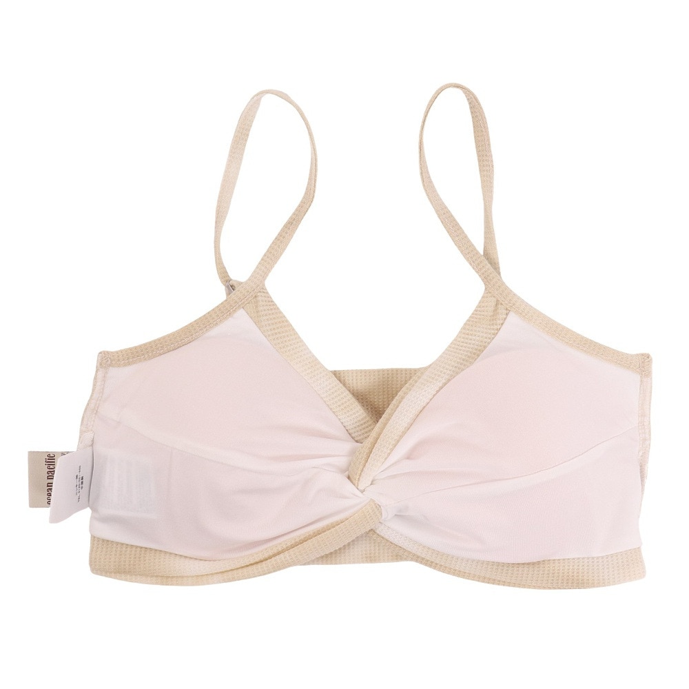 オーシャンパシフィック（Ocean Pacific）（レディース）水着 ラッシュガード ビキニ 4点セット ラッシュTシャツ付 522806BLK
