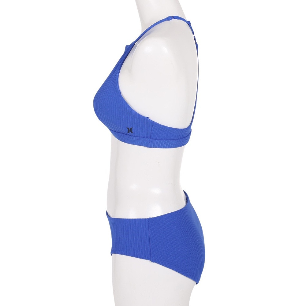 ハーレー（HURLEY）（レディース）速乾 サポート力 抜群 ビキニ セット 水着 リブ素材 ハイネック HRLY RIB HIGH NECK SURF 22 GBWQD6566-443