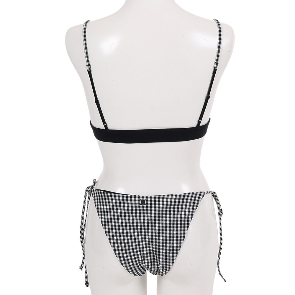 ハーレー（HURLEY）（レディース）水着 ビキニ セット ブラック ギンガムチェック QD GINGHAM TRI GBWQD5862-010