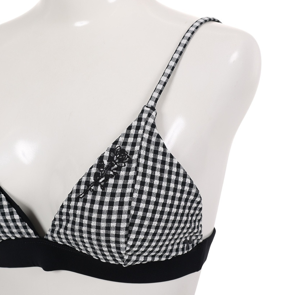 ハーレー（HURLEY）（レディース）水着 ビキニ セット ブラック ギンガムチェック QD GINGHAM TRI GBWQD5862-010
