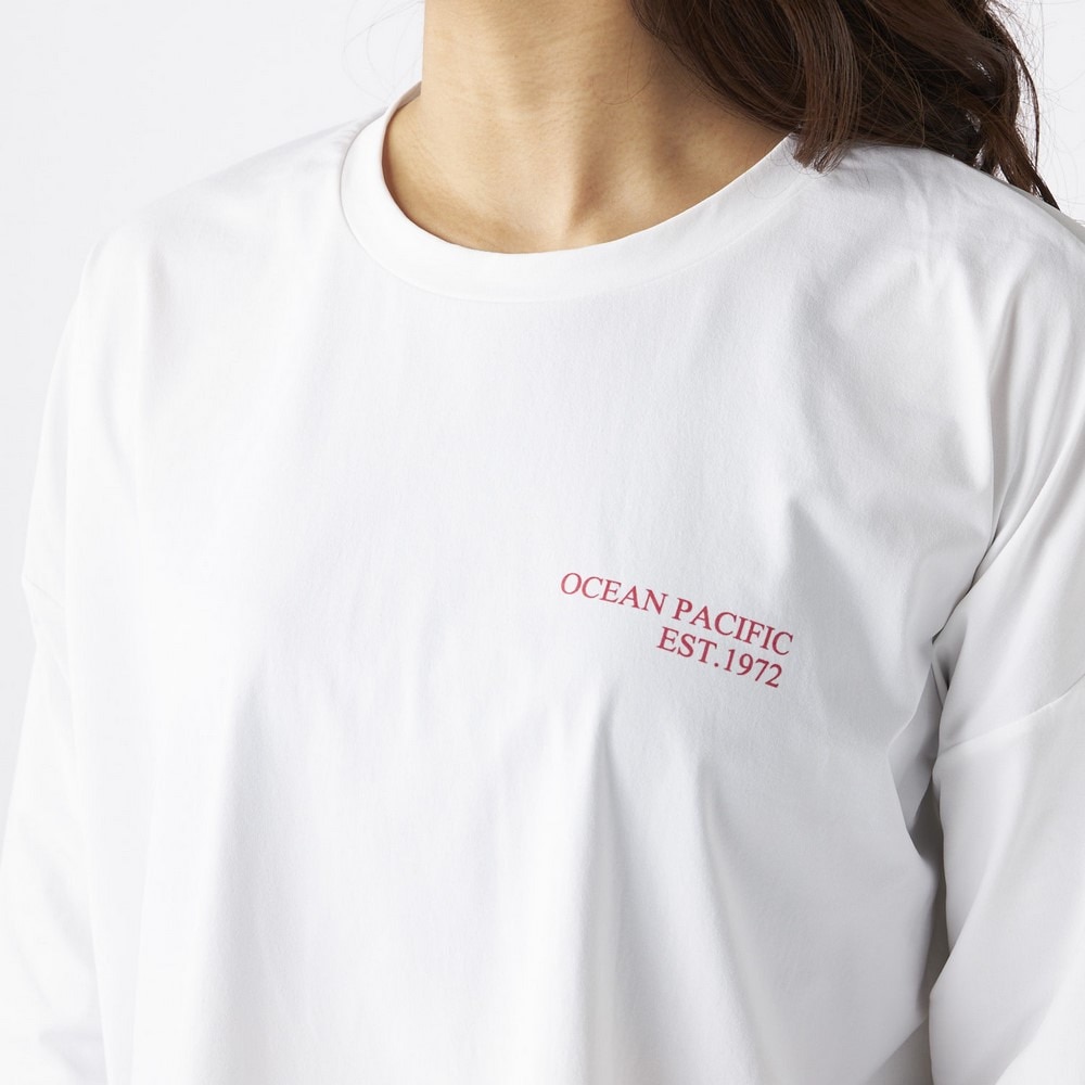 オーシャンパシフィック（Ocean Pacific）（レディース）水着 ロンT 4点セット 525805BK