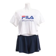 フィラ（FILA）（レディース）Tシャツ水着4点セット 229-704WT