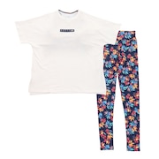 (レディース)水着 レディース 水着 Tシャツ 3点セットスイムスーツ 920805NVY