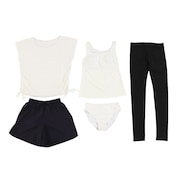 (レディース)水着 レディース 4点セット セパレーツ水着 923027WHT
