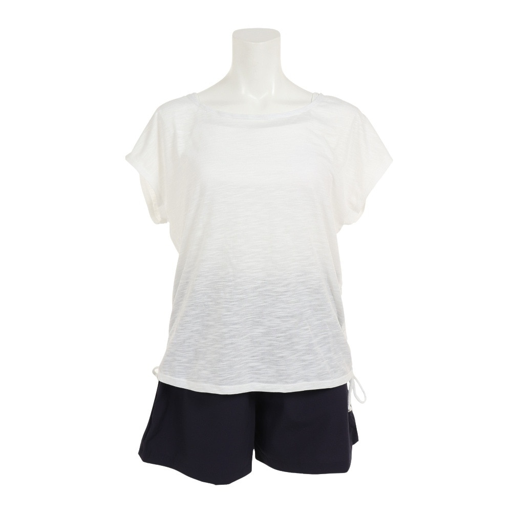 ブラックシャーク（black shark）（レディース）水着 レディース 4点セット 半袖 Tシャツ ショートパンツ 923029WHT