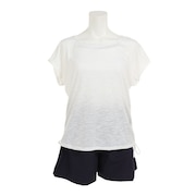 (レディース)水着 レディース 4点セット 半袖 Tシャツ ショートパンツ 923029WHT