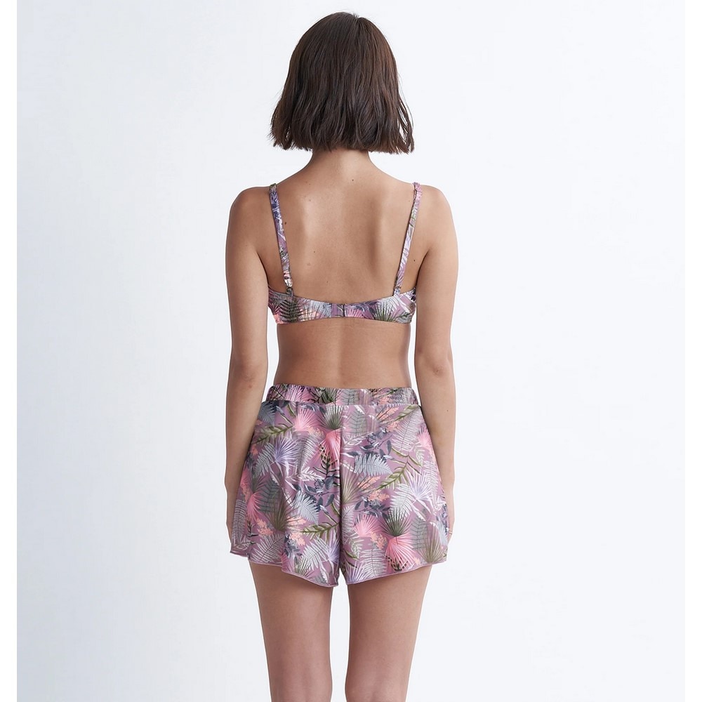 ロキシー（ROXY）（レディース）水着 3点セット 半袖 ラッシュTシャツ付き SIMPLY BOTANICAL 24SPRSW241009TER