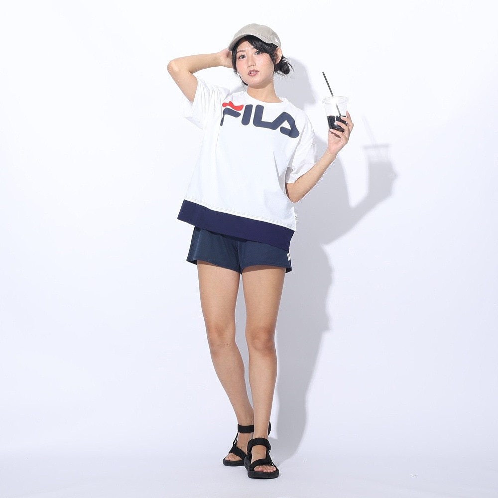 フィラ（FILA）（レディース）ロゴTシャツ付き 水着4点セット 324601-WT
