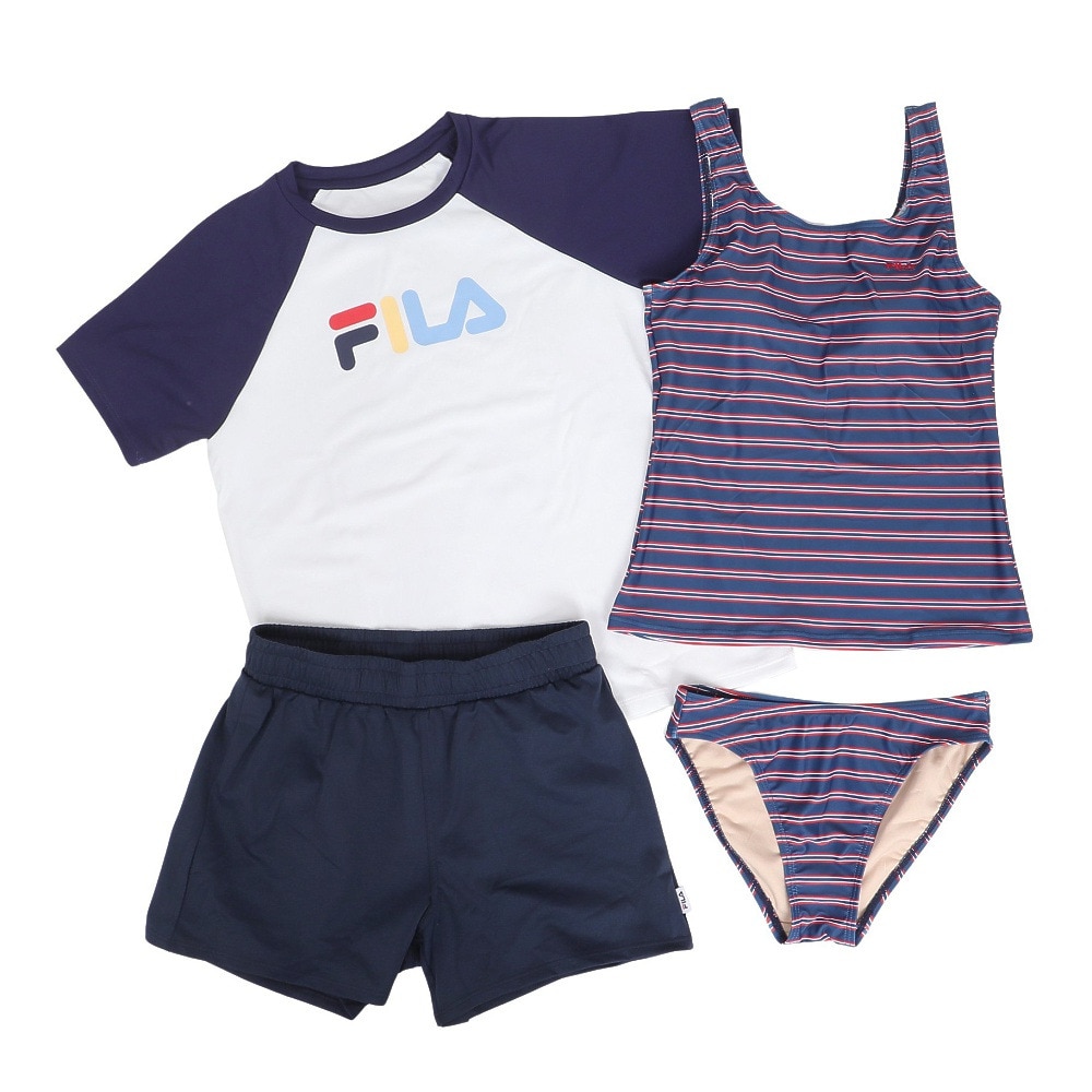 FILA FILA/フィラ レディース ラッシュ+タンキニ4点セット 上下