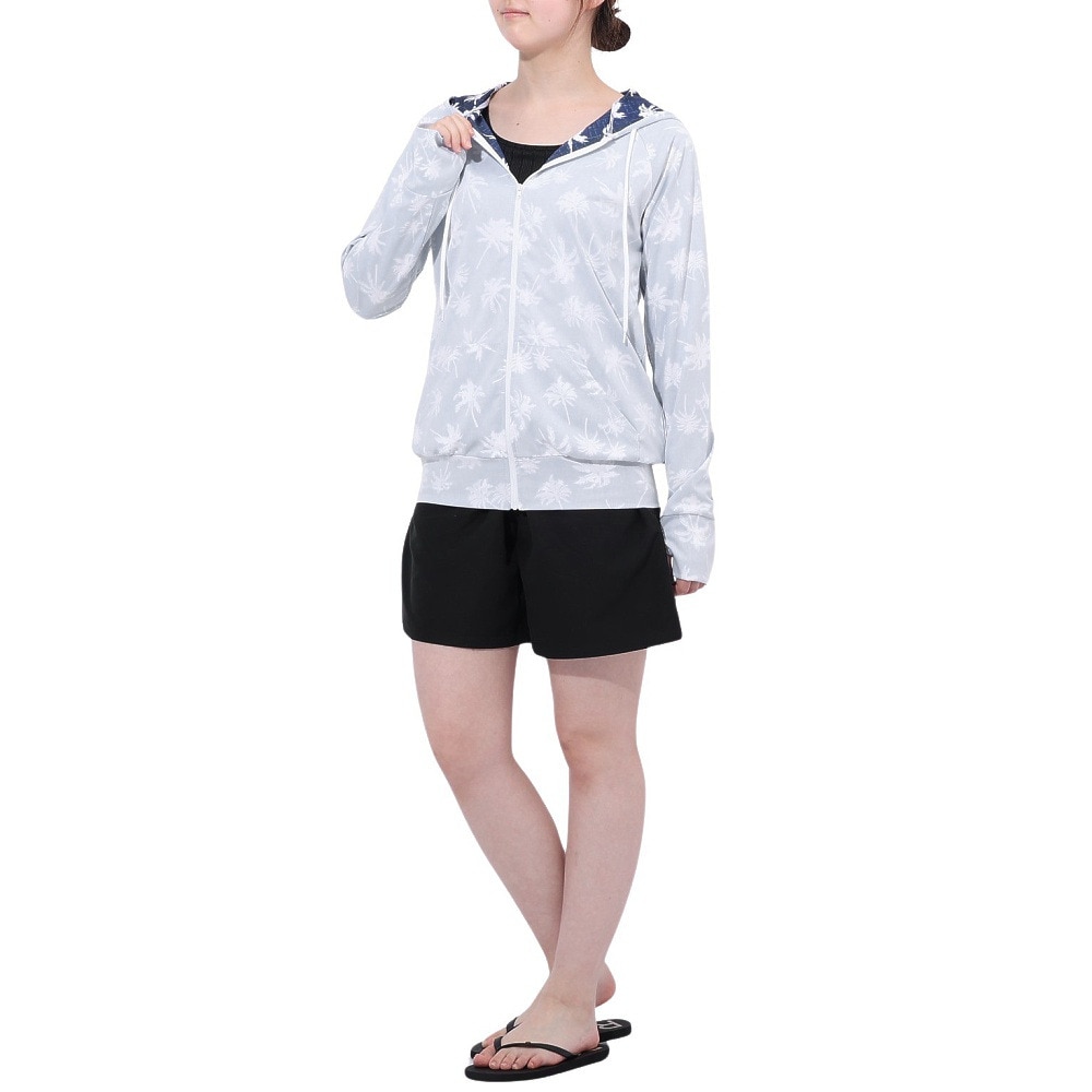 シュリーヌ（Shreanu）（レディース）水着 4点セット ラッシュガード 水陸両用 UVカット 398010NVY