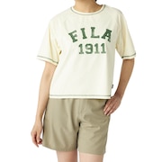 (レディース)水着 カバーアップTシャツ タンキニ 4点セット 325601-CRM