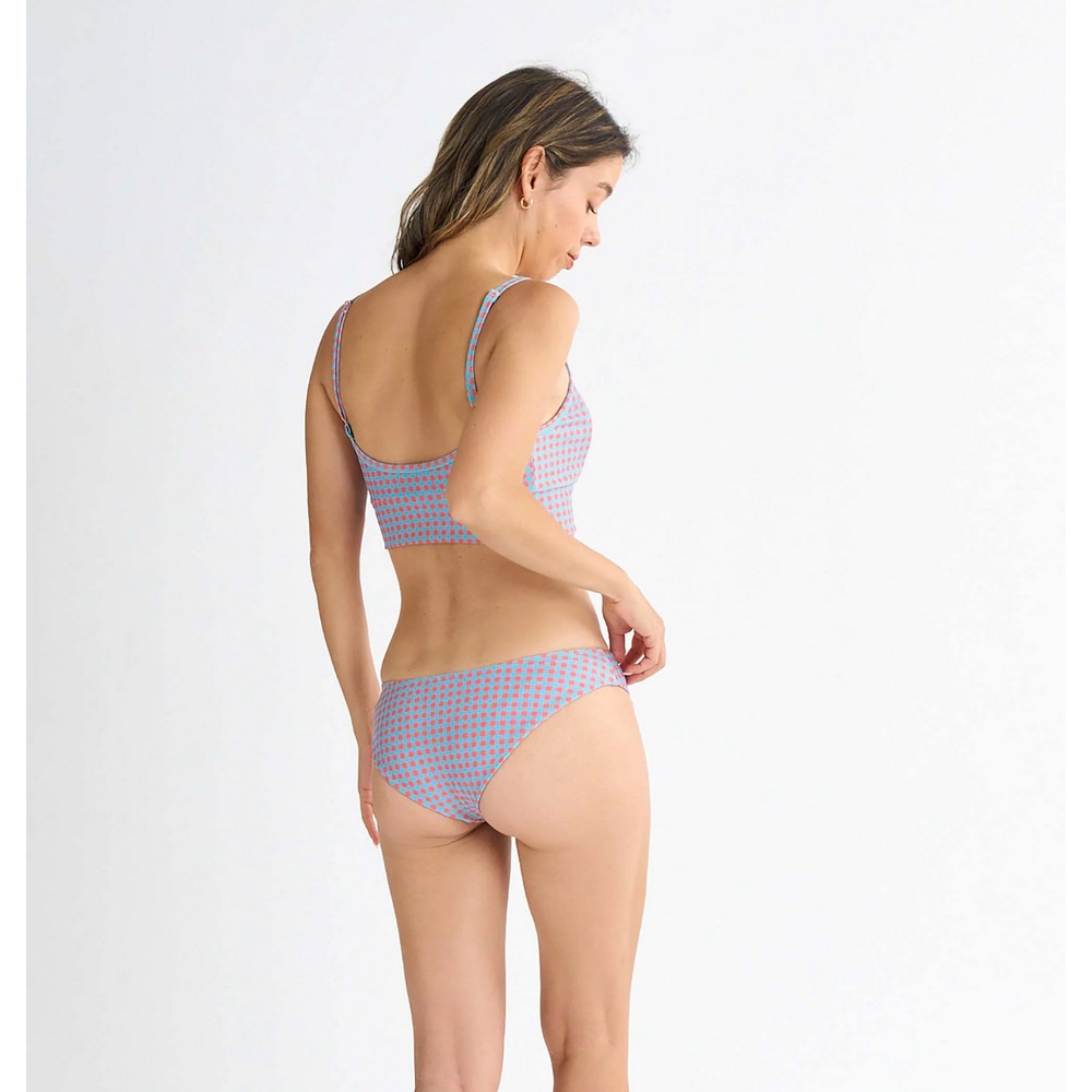 ロキシー（ROXY）（レディース）PICNIC GINGHAM 長袖ラッシュTシャツ付き 水着 4点セット 25SPRSW251009TRQ