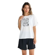 (レディース)水着 3点セット ラッシュTシャツ付き ARTSY FLORAL 25SPRSW251010BLK