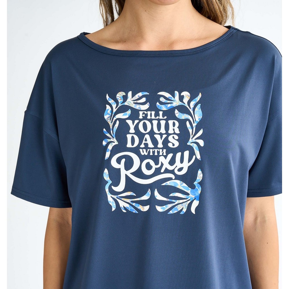 ロキシー（ROXY）（レディース）水着 3点セット ラッシュTシャツ付き ARTSY FLORAL 25SPRSW251010BLU