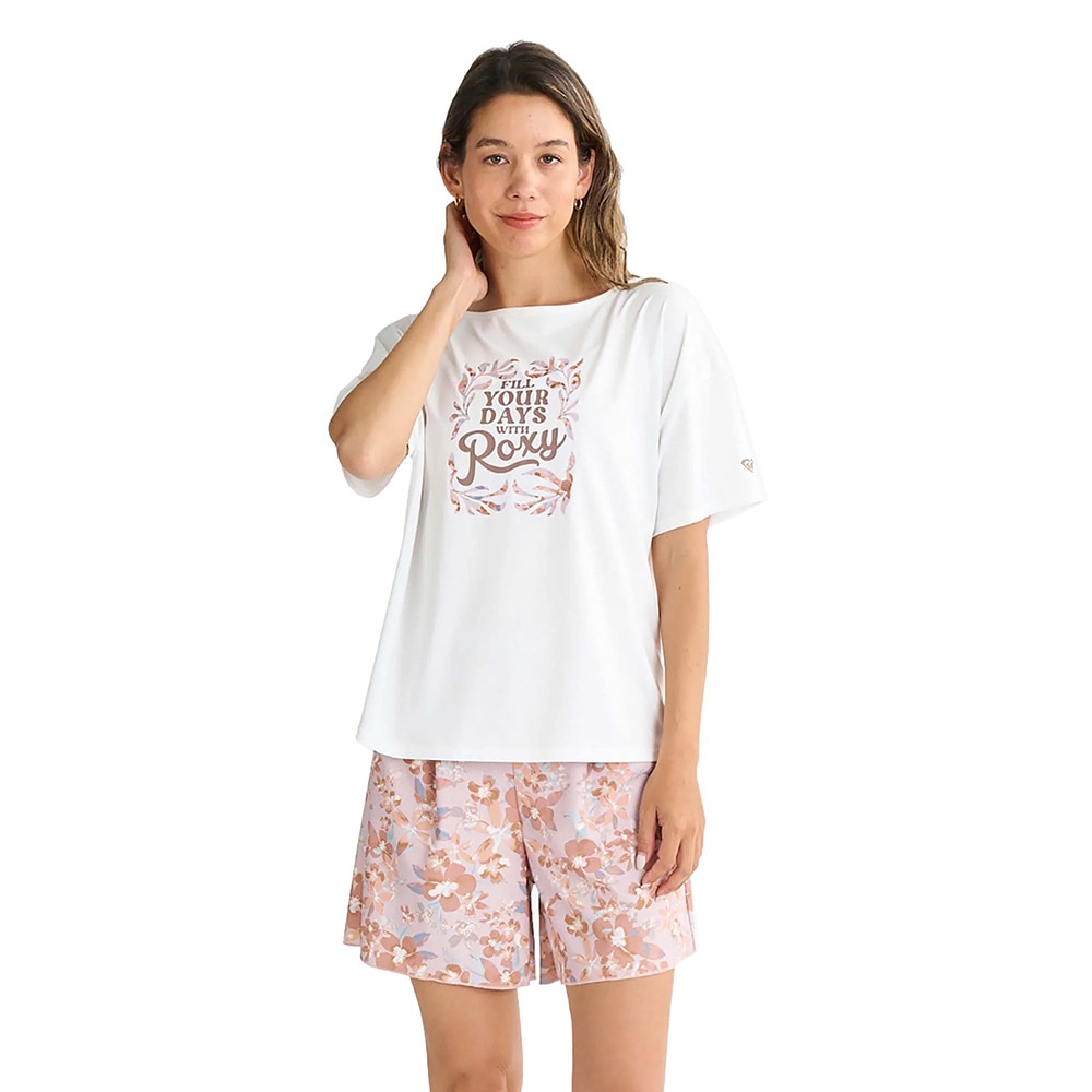ロキシー（ROXY）（レディース）水着 3点セット ラッシュTシャツ付き ARTSY FLORAL 25SPRSW251010PBG
