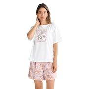 (レディース)水着 3点セット ラッシュTシャツ付き ARTSY FLORAL 25SPRSW251010PBG