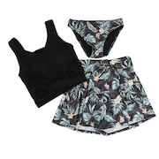 (レディース)セットセパレーツ水着 3点セット 951501BLK