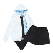 (レディース)セパレーツ水着 4点セット 408000BLU
