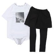 (レディース)セパレーツ水着 5点セット 408140BLK