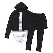 (レディース)セパレーツ水着 5点セット 408150BLK