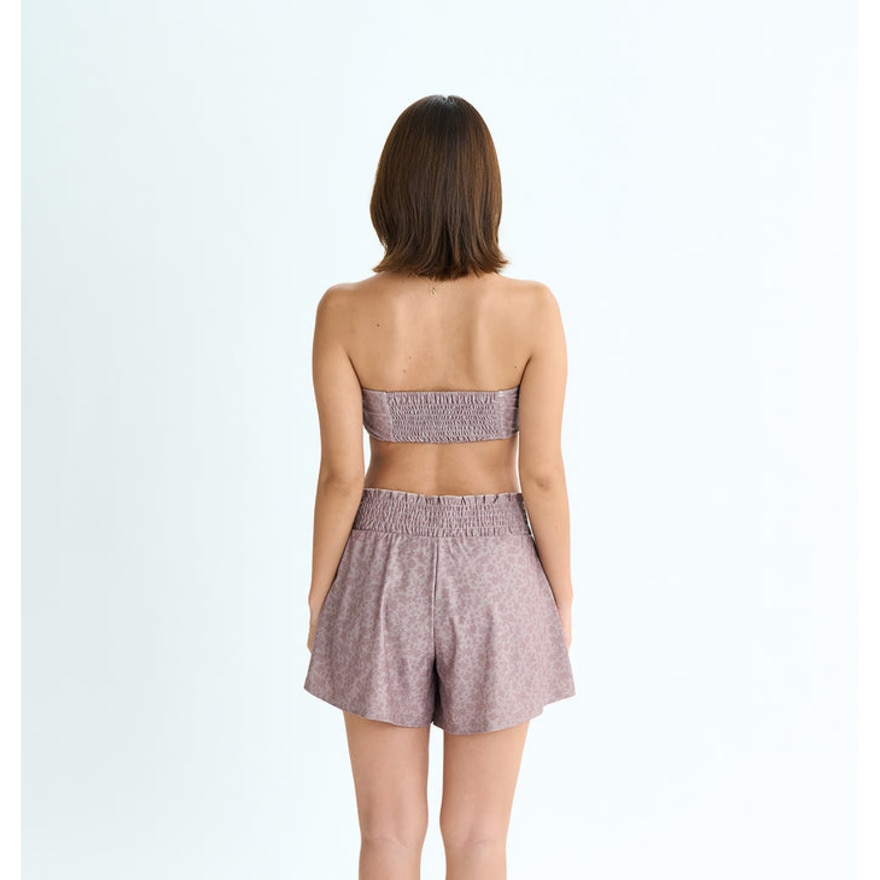ロキシー（ROXY）（レディース）LA VIE 水着3点セット バンドゥ キャミソール キュロット インナーショーツ付き 25SURSW252006BRN