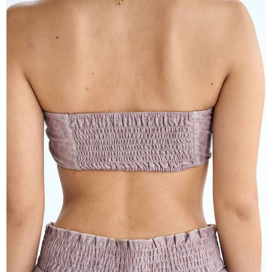 ロキシー（ROXY）（レディース）LA VIE 水着3点セット バンドゥ キャミソール キュロット インナーショーツ付き 25SURSW252006BRN