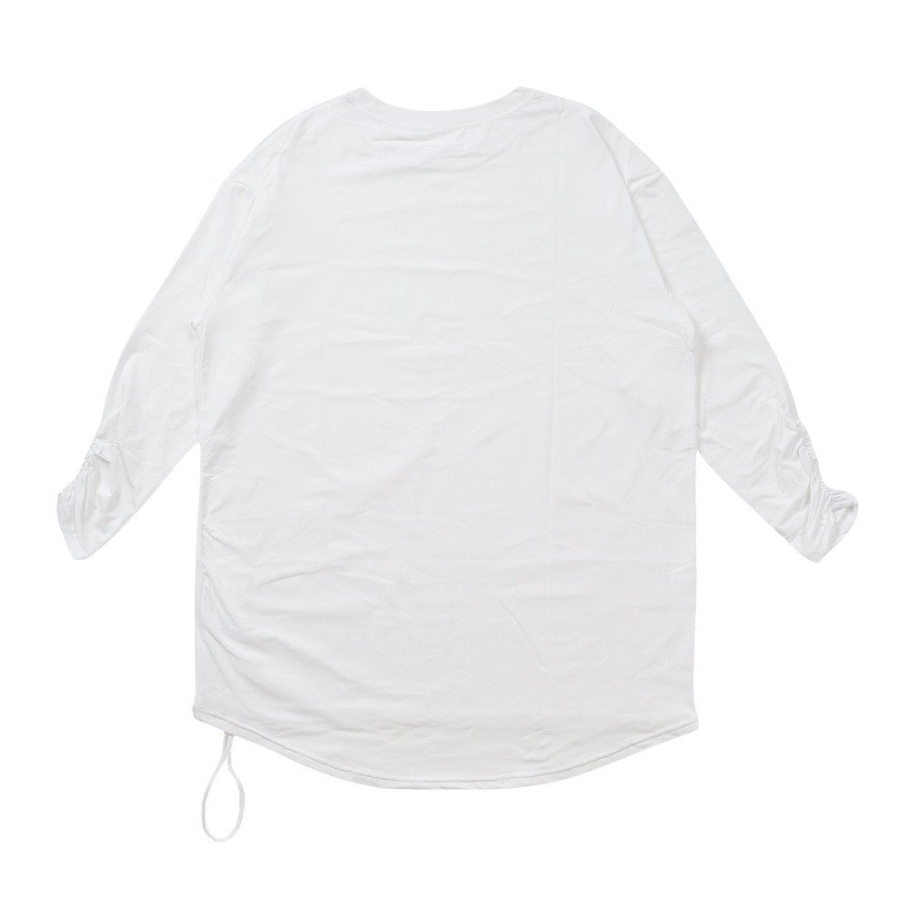 オーシャンパシフィック（Ocean Pacific）（レディース）水着 ギャザー長袖Tシャツ付き4点セット 526800CGY