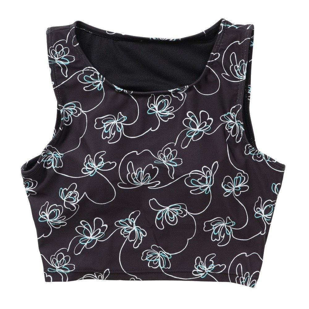 オーシャンパシフィック（Ocean Pacific）（レディース）水着 ギャザー長袖Tシャツ付き4点セット 526800CGY