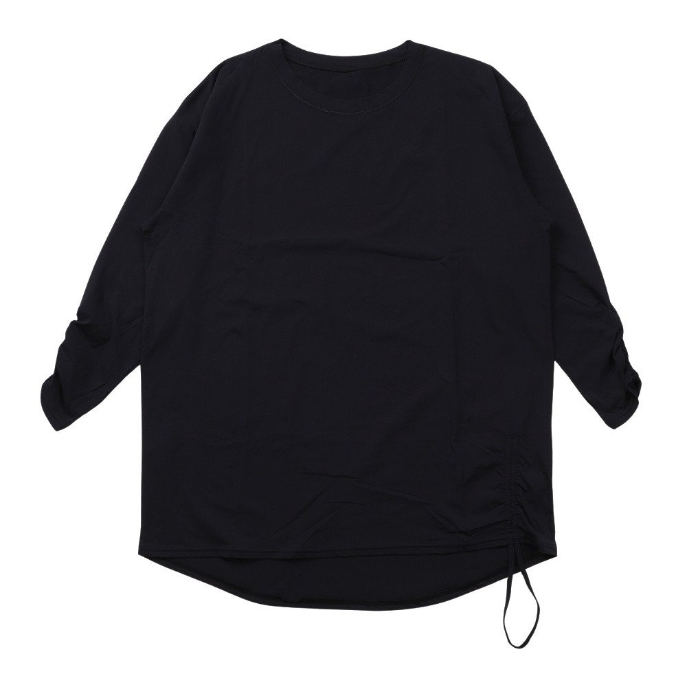 オーシャンパシフィック（Ocean Pacific）（レディース）水着 ギャザー長袖Tシャツ付き4点セット 526800MNT