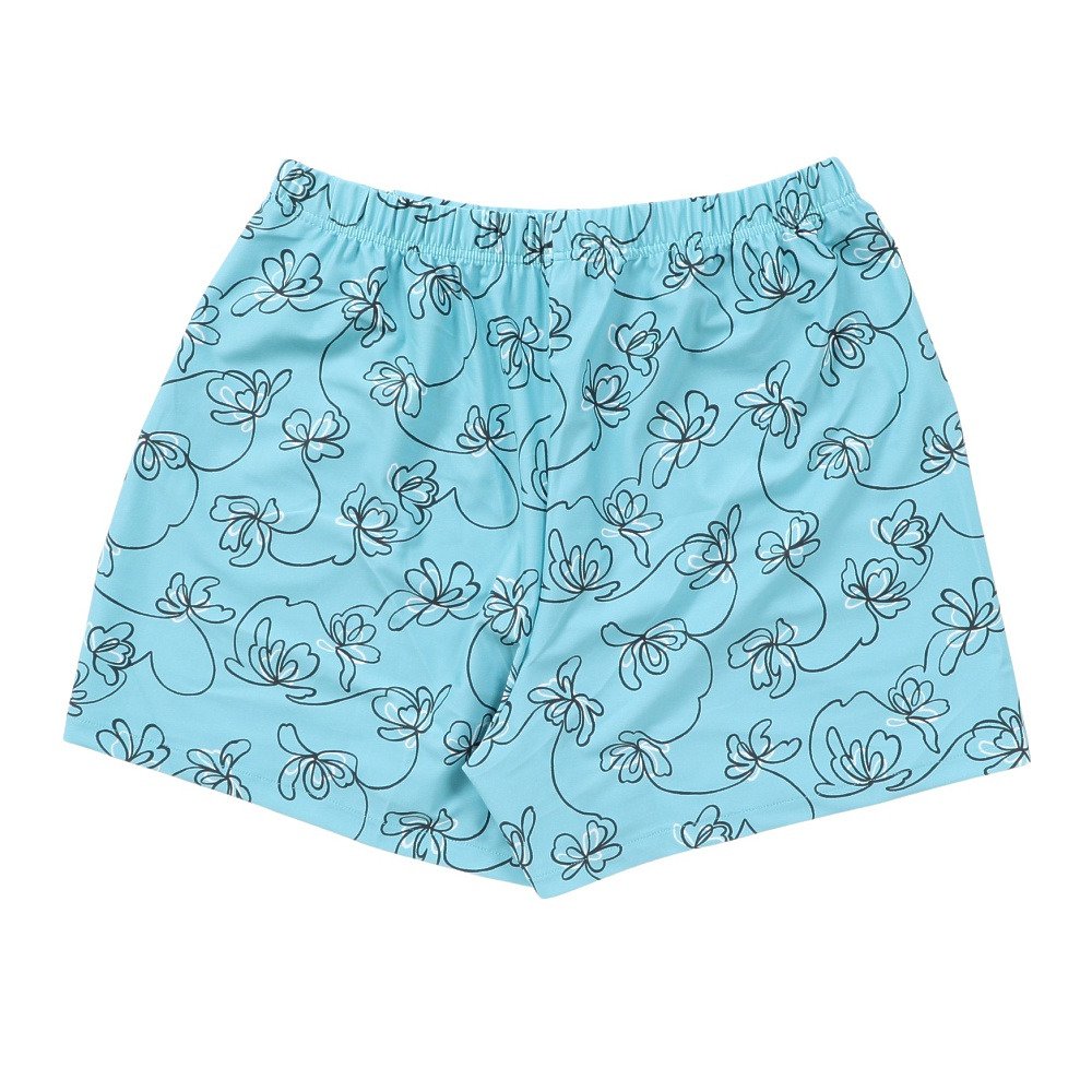 オーシャンパシフィック（Ocean Pacific）（レディース）水着 ギャザー長袖Tシャツ付き4点セット 526800MNT
