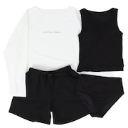 (レディース)セパレーツ水着 4点セット 525808BK