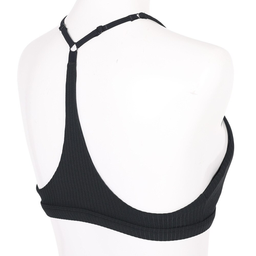 ハーレー（HURLEY）（レディース）パッド付き 水着 ビキニ トップ 単品 リブ素材 ハイネック HRLY RIB HN SURF 22 CJ7065-010