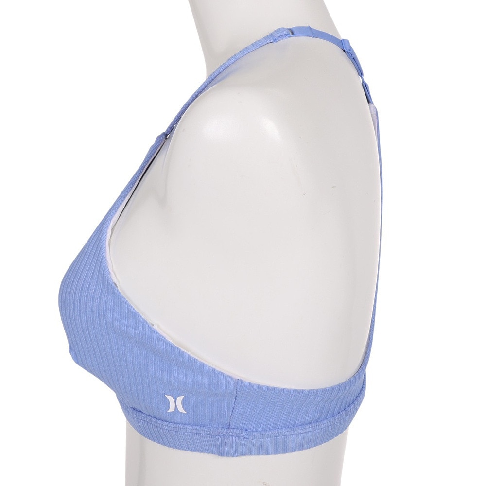ハーレー（HURLEY）（レディース）水着 ビキニ トップ 単品 リブ素材 ハイネック HRLY RIB HN SURF 22 CJ7065-457