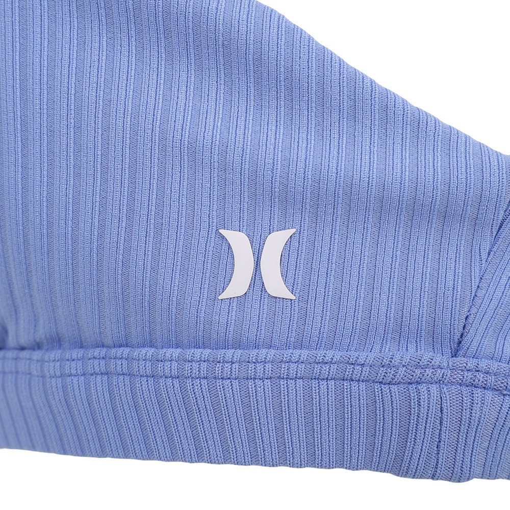 ハーレー（HURLEY）（レディース）水着 ビキニ トップ 単品 リブ素材 ハイネック HRLY RIB HN SURF 22 CJ7065-457