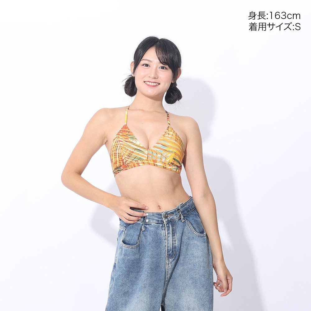 ハーレー（HURLEY）（レディース）速乾 調整可能 フィット感 抜群 水着 ビキニ トップ 単品 PALM ADJUSTABLE SURF 22 HT1058-TRSP