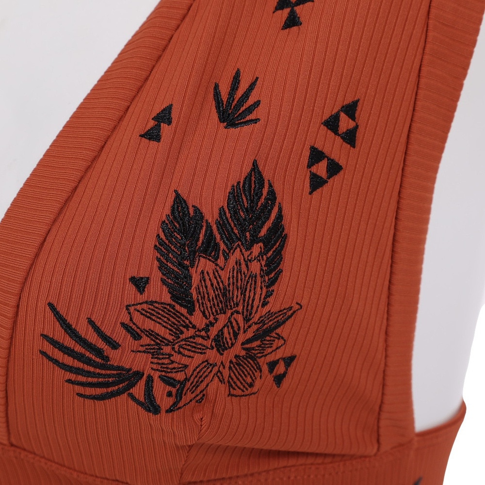 ハーレー（HURLEY）（レディース）水着 ビキニ トップ 単品 QUICK DRY RIB EMBROIDERED BANDED サーフトップ 22 AQ2781-820