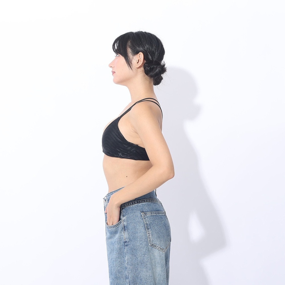 ハーレー（HURLEY）（レディース）パッド付き 水着 ビキニ トップ 単品 ZERO SCOOP ST 22 CJ6880-010