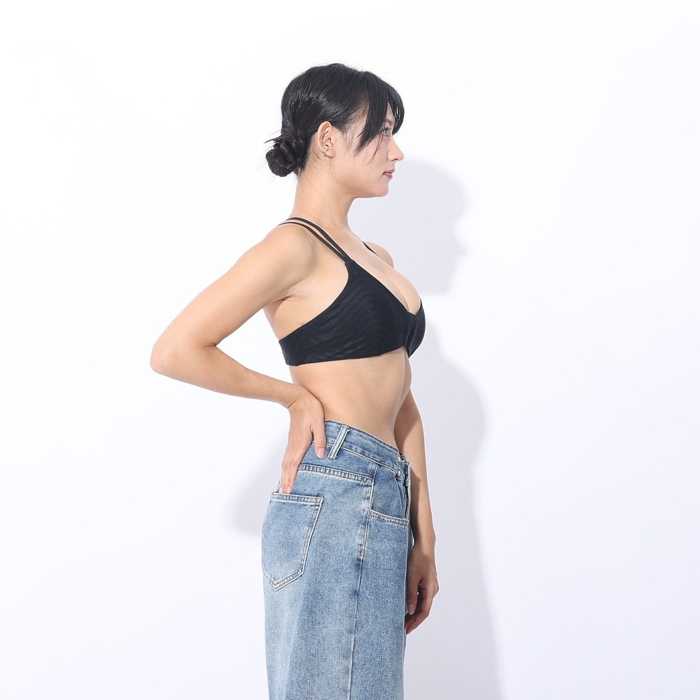ハーレー（HURLEY）（レディース）パッド付き 水着 ビキニ トップ 単品 ZERO SCOOP ST 22 CJ6880-010