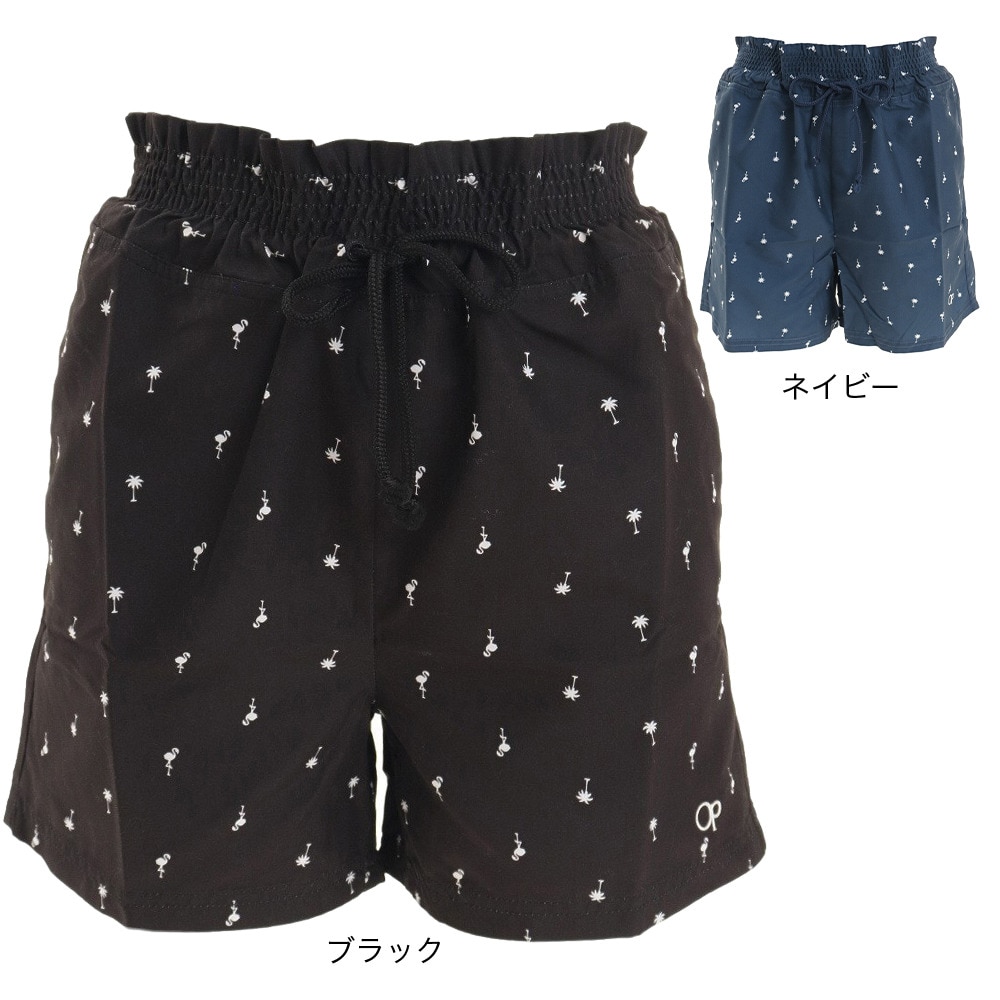 オーシャンパシフィック（Ocean Pacific）（レディース）ショートパンツ ボードショーツ 総柄 520406NVY