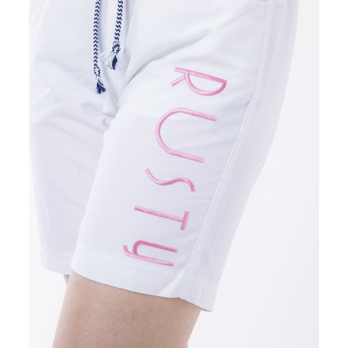 ラスティ（RUSTY）（レディース）ロゴ入り ボードショーツ 939401WHT