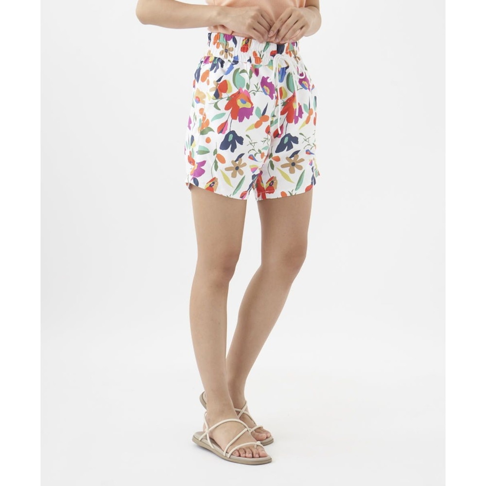 オーシャンパシフィック（Ocean Pacific）（レディース）花柄ボードショーツ 522408WHT