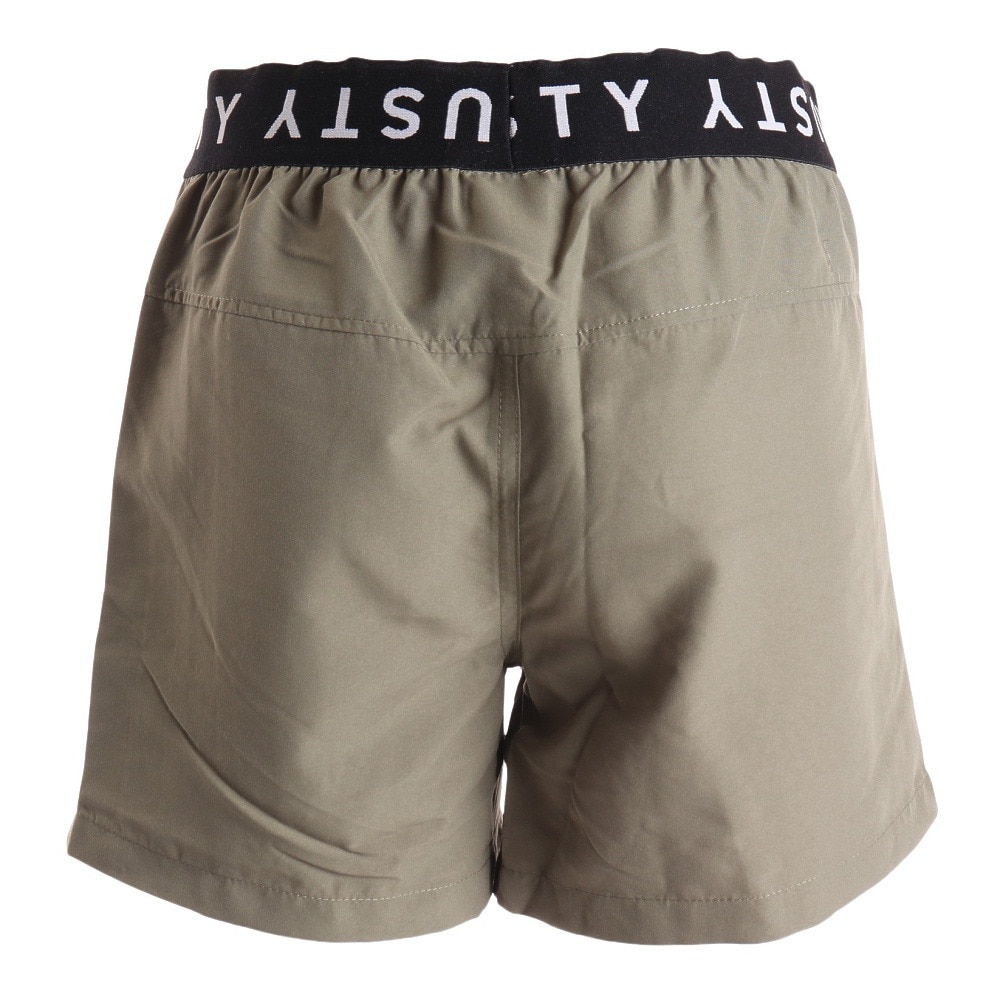 ラスティ(RUSTY)(レディース)水着 ショートパンツ 水陸両用 サーフパンツ パイピングボードショーツ 922401KHA マリン、ウィンタースポーツ用品はヴィクトリア 新品未使用★ラスティ レディースボードショーツ 水着水陸兼用ショートパンツ L