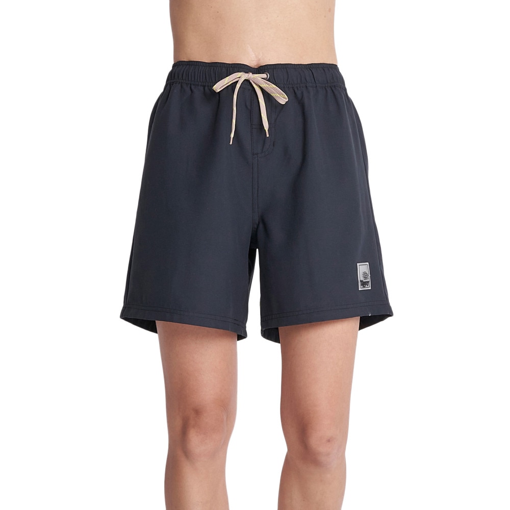 ロキシー｜ロキシー（ROXY）（レディース）LUNCH CALM ミドル丈 ボードショーツ 22SPRBS225038BLK  マリン、ウィンタースポーツ用品はヴィクトリア